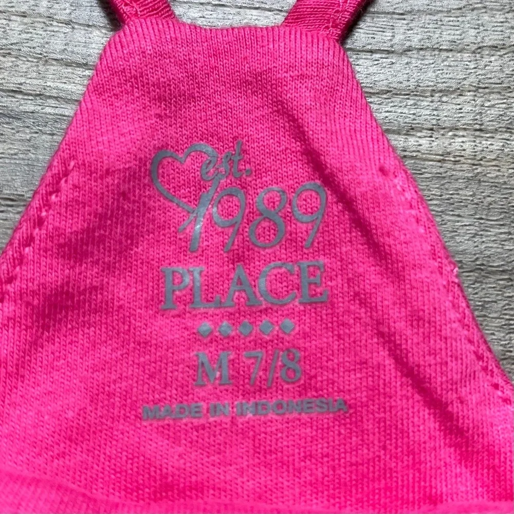 The Children’s Place Girls‎ Sleeveless Racerback Belted Maxi Dress Size M Pink